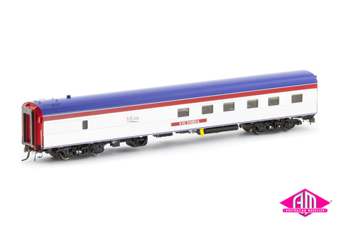 Club Car, V/Line Passenger MK2, "Victoria" Red/Blue/White (2004-Present) - Single Car SPC-4 (HO Scale)