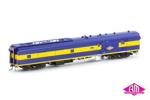 Power Van, The Explorer, Blue/Yellow (1994-1998) - Single Car SPC-5 (HO Scale)