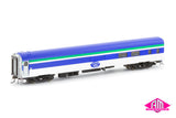 The Overland, GSR, Blue/Purple/Green with Emu Logo (2007-2017) - 8 Car Set SPS-10 (HO Scale)