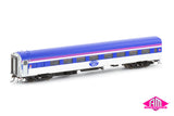 The Overland, GSR, Blue/Purple/Green with Emu Logo (2007-2017) - 8 Car Set SPS-10 (HO Scale)