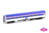 The Overland, GSR, Blue/Purple/Green with Emu Logo (2007-2017) - 8 Car Set SPS-10 (HO Scale)