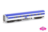 The Overland, GSR, Blue with Emu Logo (2017-Present) - 8 Car Set SPS-11 (HO Scale)