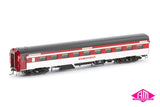 The Overland, V&SAR/V&ANR, Regal Red Restored (2021-Present) 4 Car Set SPS-14 (HO Scale)