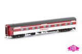 The Overland, V&ANR, Regal Red (1978-1989) - 3 Car Add-on-Set #2 SPS-6 (HO Scale)