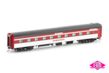 The Overland, AN, Regal Red (1989-1995) - 10 Car Set SPS-7 (HO Scale)