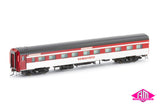 The Overland, AN, Regal Red (1989-1995) - 10 Car Set SPS-7 (HO Scale)