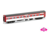 The Overland, AN/GSR, Regal Red (1995-1999) - 10 Car Set SPS-8 (HO Scale)