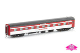 The Overland, AN/GSR, Regal Red (1995-1999) - 10 Car Set SPS-8 (HO Scale)