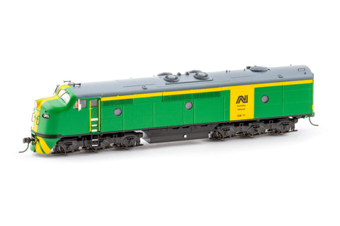 GM Class Locomotive, Australian National - Green/Yellow, GM11 (HO Scale)