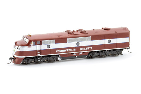 GM Class Locomotive, Commonwealth Railways - Maroon/Silver, GM1 (HO Scale)