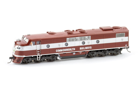 GM Class Locomotive, Commonwealth Railways - Maroon/Silver, GM41 (HO Scale)