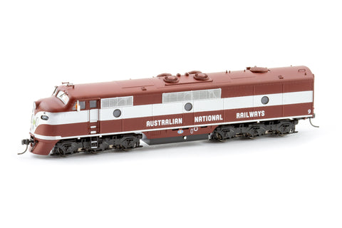 GM Class Locomotive, Australian National Railways - Maroon/Silver, GM9 (HO Scale)