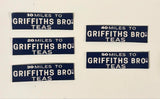 The Train Girl - TTG074 - Griffith's Tea Signs (HO Scale)