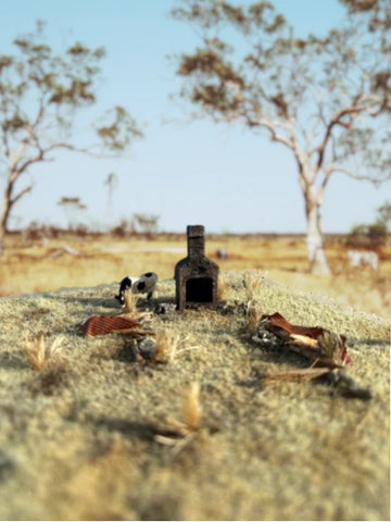 The Train Girl - TTG088 - Australian Ruins - Chimney (HO Scale)