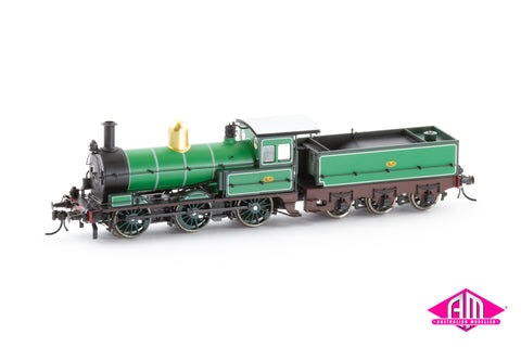VR Y Class 0-6-0 Tender Engine Y108 Darker Green With Brass Dome (Preserved) (HO Scale) TWY-04