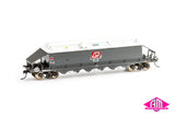 VGK Wheat Hopper VGMK Weathered QR Red On Patches VGK307 (4 car set) HO Scale 16.5mm