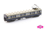 Harris VR Blue/Gold 1975-1988 Era, 3 Door Type 2 M, Type 1 T - 4 Car Set (VPS-40) HO Scale