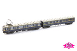 Harris VR Blue/Gold 1975-1988 Era, 3 Door Type 2 M, Type 1 T - 4 Car Set (VPS-41) HO Scale