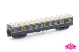 Harris VR Blue/Gold 1975-1988 Era, 3 Door Type 2 M, Type 1 T - 4 Car Set (VPS-41) HO Scale