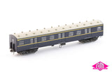 Harris VR Blue/Gold 1975-1988 Era, 3 Door Type 2 M, Type 1 T - 4 Car Set (VPS-41) HO Scale