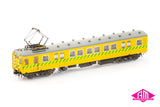 Harris Victorian Rail Greasing Train, Yellow/Grey, 3 Door Type 2 - 2 Car Set (VPS-49) HO Scale