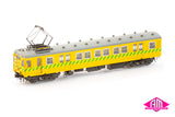 Harris Victorian Rail Greasing Train, Yellow/Grey, 3 Door Type 2 - 2 Car Set (VPS-49) HO Scale