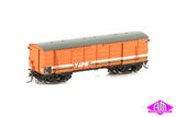 N Passenger Cars V/Line Orange/Grey with Green/White Stripes and V/Line Logo, 4 Car Set (VPS-10) HO Scale
