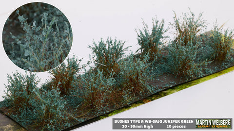 WB-SAJG - Bushes - Type A - Juniper Green