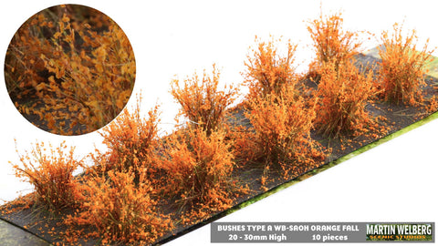 WB-SAOH - Bushes - Type A - Autumn Orange