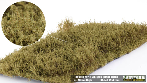 WB-SEKG - Bushes - Type E - Khaki Green