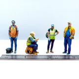 Figures - WE3D-AL1N - American Loco Crew 1 (N Scale)