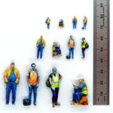 Figures - WE3D-AL1N - American Loco Crew 1 (N Scale)