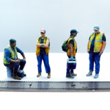 Figures - WE3D-AL2N - American Loco Crew 2 (N Scale)