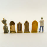 Figures - WE3D-H1 - Headstones - Pack 1 (O Scale)