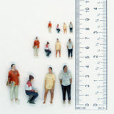 Figures - WE3D-MP1N - Mixed People 1 (N Scale)