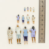 Figures - WE3D-MP2N - Mixed People 2 (N Scale)