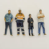 Figures - WE3D-PW2 - People Waiting 2 (O Scale)