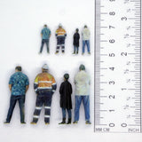 Figures - WE3D-PW2HO - People Waiting 2 (HO Scale)