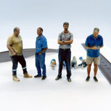 Figures - WE3D-PW3HO - People Waiting 3 (HO Scale)