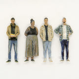 Figures - WE3D-YA1HO - Young Adults 1 (HO Scale)