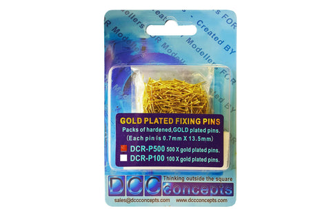 DCC Concepts DCR-P500 OO/HO Scale Point Rodding Pins (500pc)