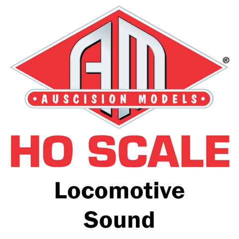 Auscision Locomotive Sound File Programming (HO Scale)