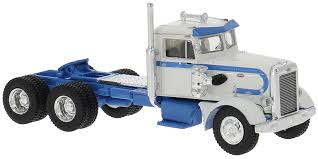 BK85761 - Peterbilt 281 - White/Blue (HO Scale)