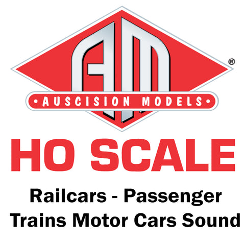 Auscision Railcar - Passenger Train Sound File Programming (HO Scale)