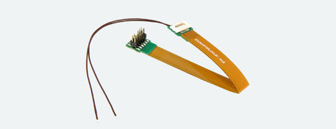 51997 - Adapter board, 18-pin Next-18 socket to PluX12, Flex, 88mm