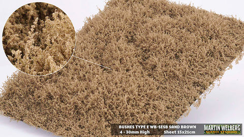 WB-SESB - Bushes - Type E - Sand Brown