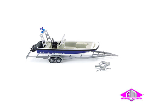 Boat MZB72 Lehmar THW HO Scale