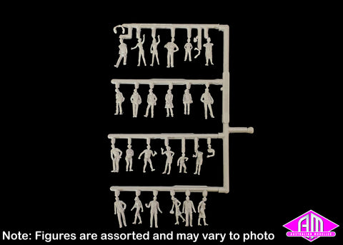HO Scale Standing figures Assorted