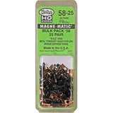 KD-58-25 - #58 Bulk Pack (without Draft Gear Boxes) 25pr (HO Scale)