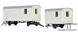 Kibri - 10278 - Construction Trailer Kit - 2pc (HO Scale)